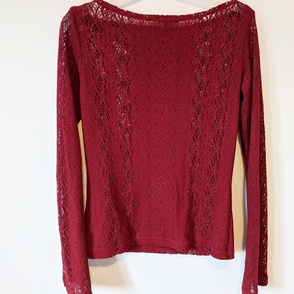 JACOB Crochet Boat Neck Top - Picture 3 of 9